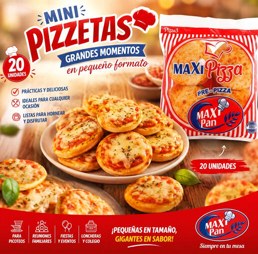 PRE-PIZZAS MINI PRE-PIZZAS MINI